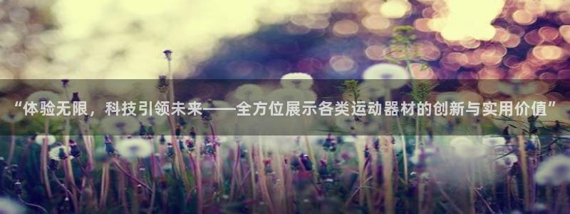 南宫大舞台官方正版app代理:“体验无限,科技引领未来——全